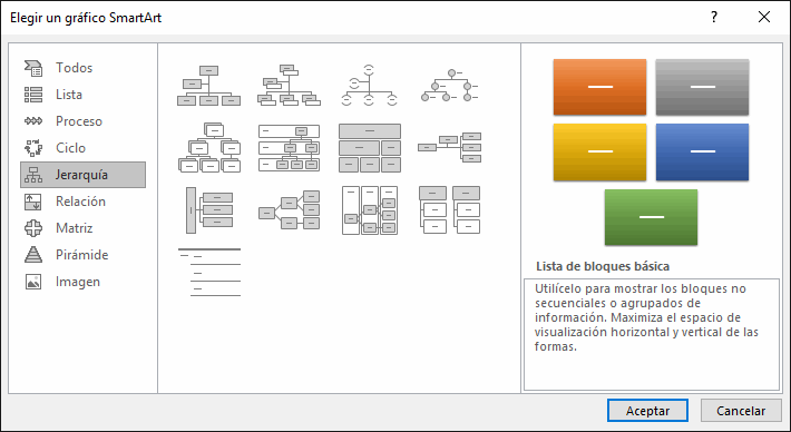 Galería de diagramas